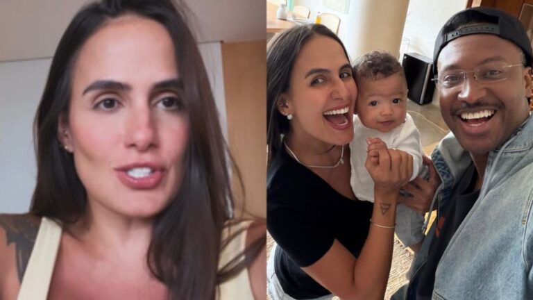 Carol Peixinho comenta nova fase do filho de 6 meses: ‘Experiência fantástica’