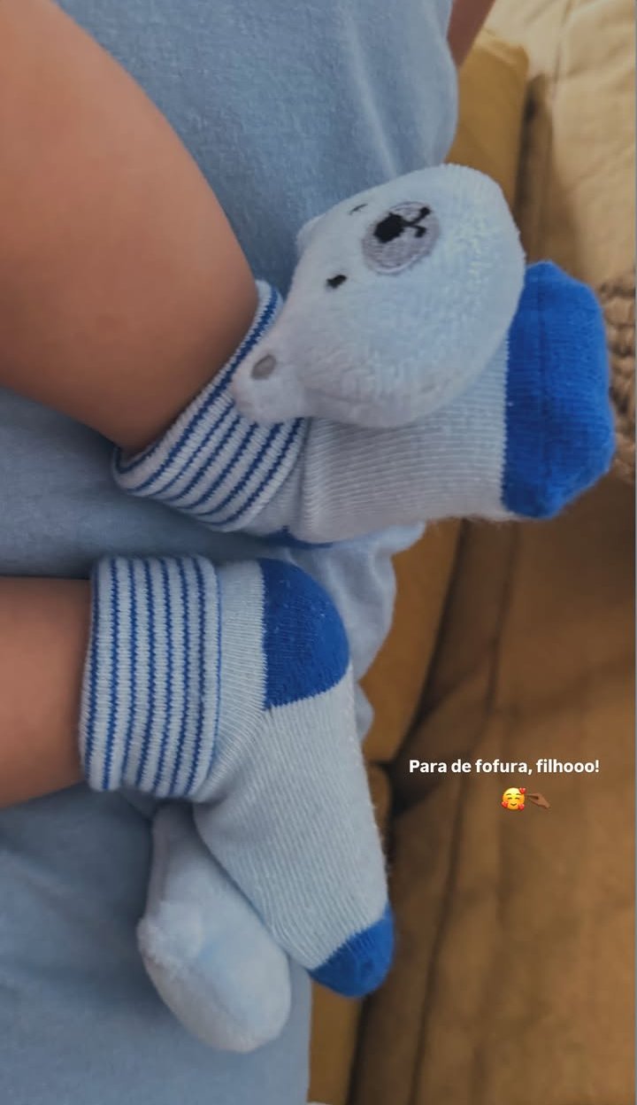 Filho de Carol Peixinho