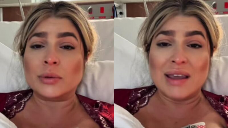 Aos 40 anos, Claudia Melo anuncia nascimento do filho após parto de emergência: ‘Fui parar na UTI’