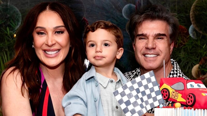 Após viagem, filho de Claudia Raia ganha festa luxuosa no Brasil: ‘Ele merece’