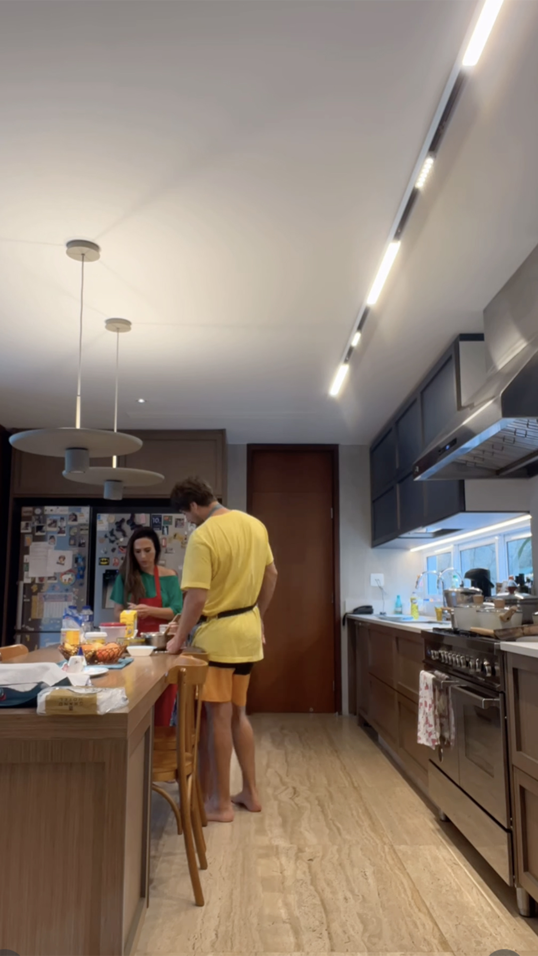 Cozinha da casa de Tata Werneck e Rafael Vitti - Foto: Reprodução / Instagram