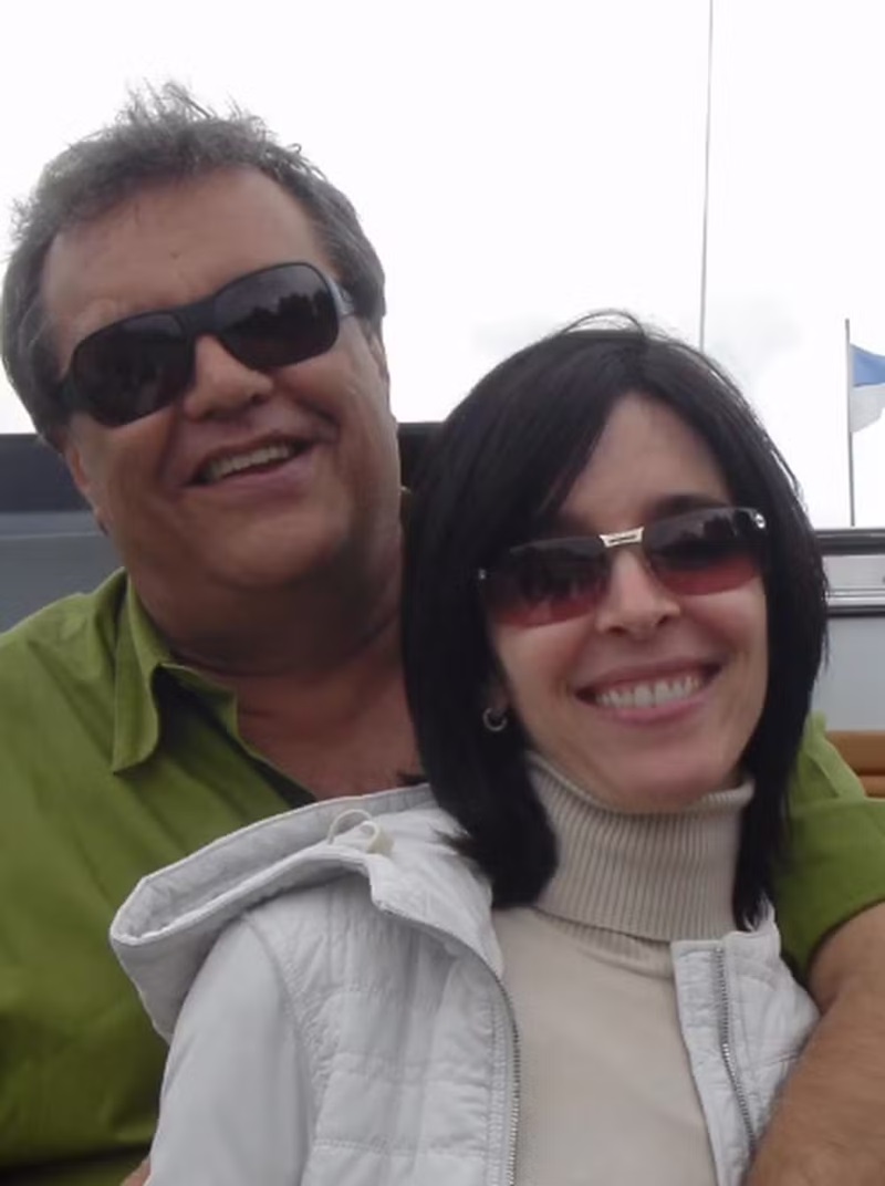 Dennis Carvalho e Deborah Evelyn — Foto: Reprodução/Instagram