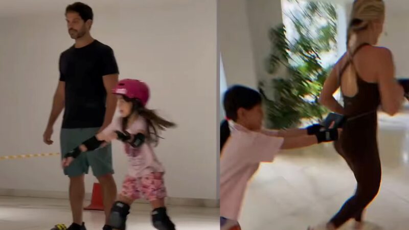 Duda Nagle mostra momento de diversão com a filha e a namorada: ‘Momentos que ficam para sempre’