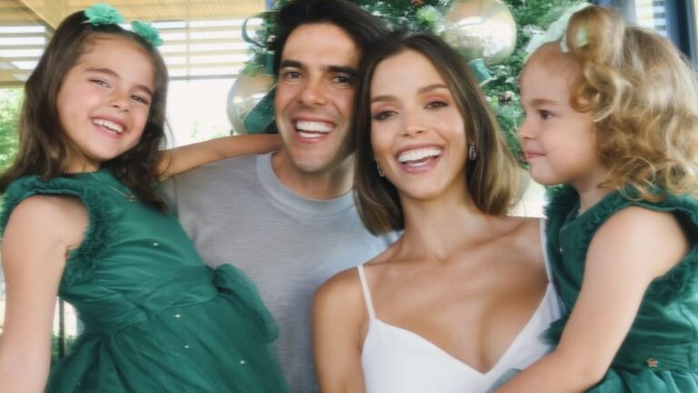 Esposa de Kaká explica decisão de realizar ‘festas simples’ no aniversário das filhas