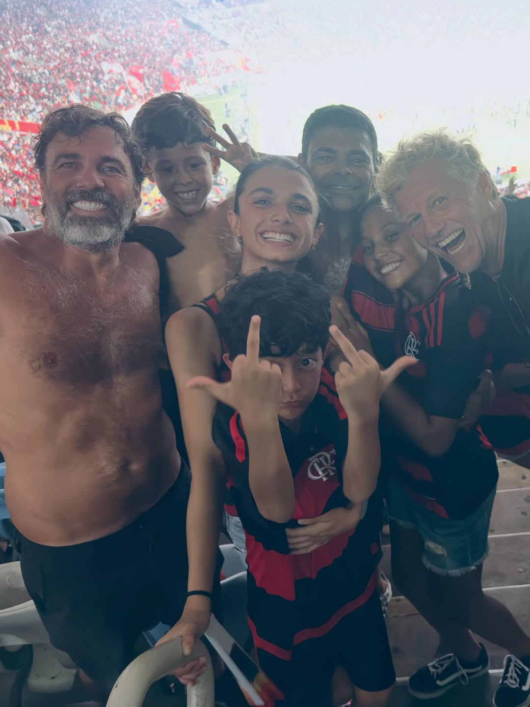 Marcelo Faria postou 'dump' de fotos com a filha, Felipa — Foto: Reprodução/Instagram
