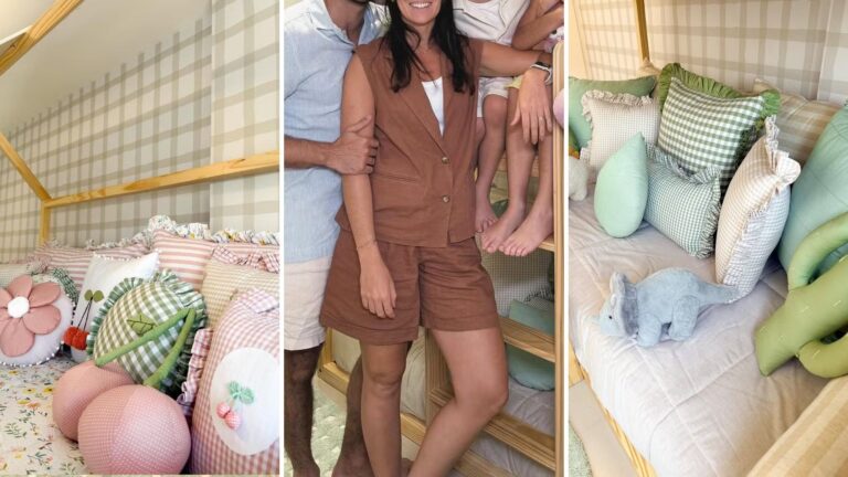 Aos 33 anos, ator une luxo com simplicidade em quarto temático para filhos