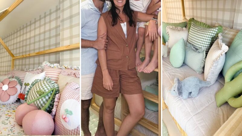 Aos 33 anos, ator une luxo com simplicidade em quarto temático para filhos
