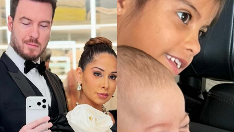 Thiago Nigro encanta ao mostrar a filha e a enteada em momento fofo