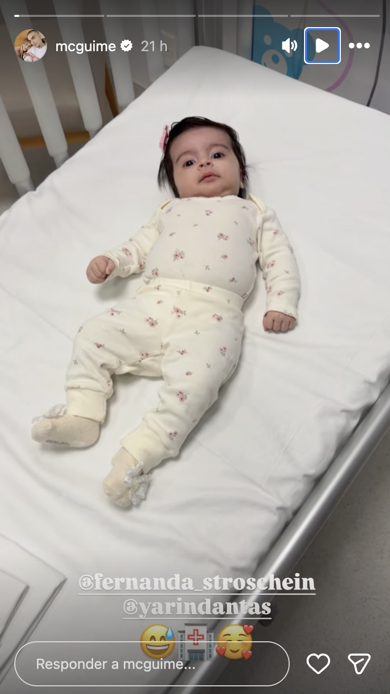 Filha de MC Guimê - Foto: Reprodução / Instagram