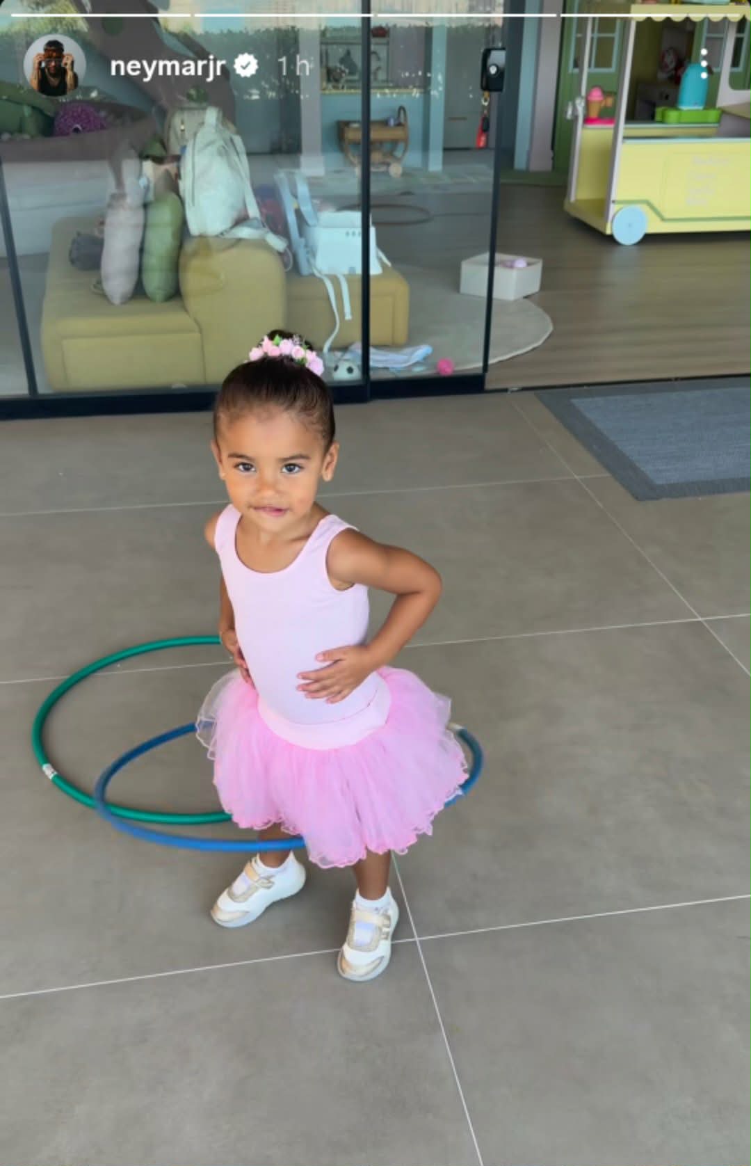Filha de Neymar impressiona com habilidade - Foto: Reprodução/Instagram