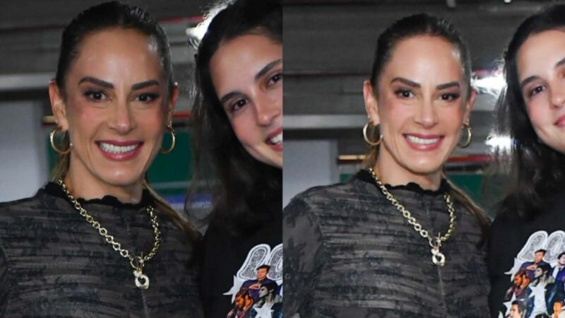 Aos 20 anos, filha de Silvia Abravanel esbanja beleza e estilo em aparição com a mãe