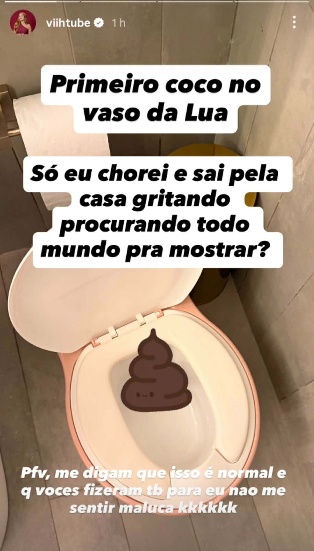 Viih Tube se emociona com conquista da filha - Foto: Reprodução/Instagram