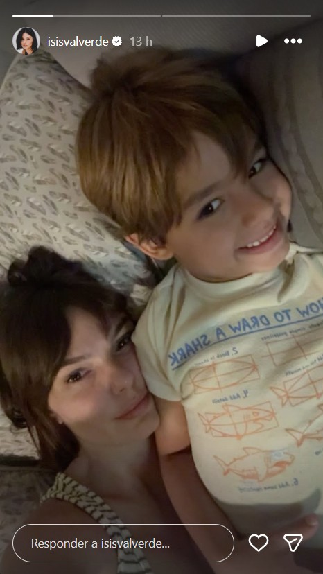 Isis Valverde com o filho, Rael - Foto: Reprodução / Instagram @isisvalverde 