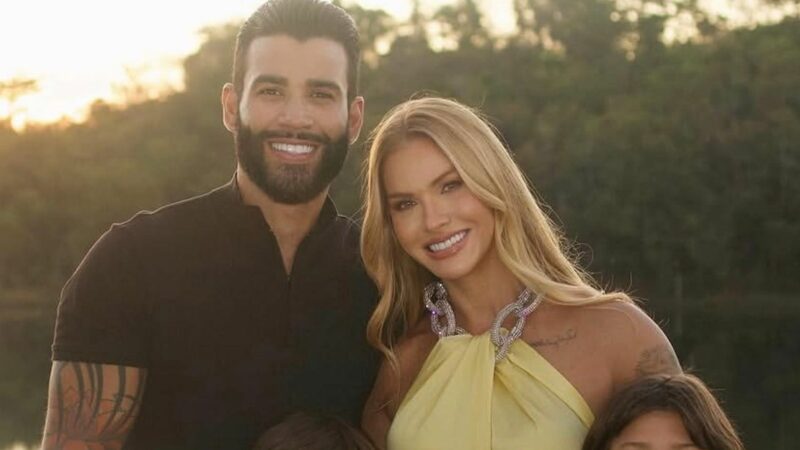 Filho de Gusttavo Lima impressiona ao surgir a ‘cara’ de Andressa Suita