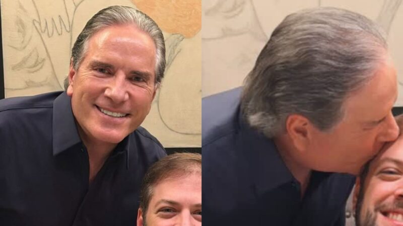 Filho mais velho de Roberto Justus celebra aniversário de 43 anos com ‘bolinho simples’