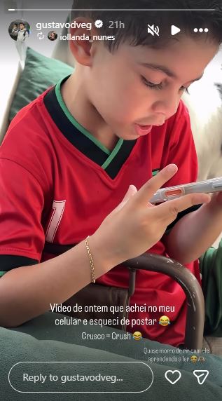 Léo, filho de Marília Mendonça - Foto: Reprodução / Instagram
