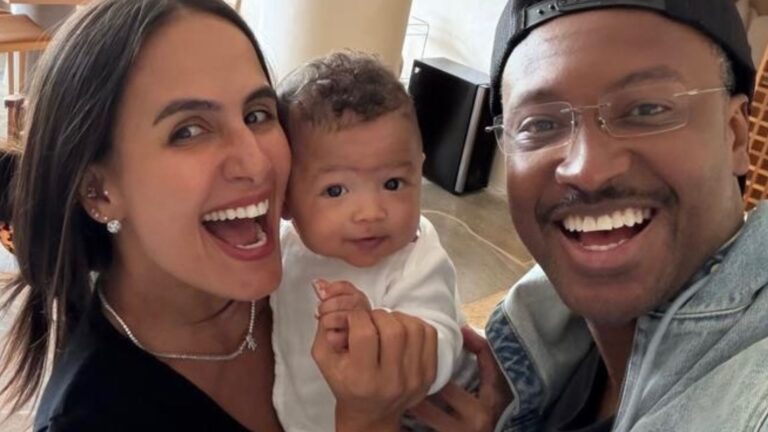 Carol Peixinho celebra nova fase na vida do filho com Thiaguinho: ‘Dia especial’