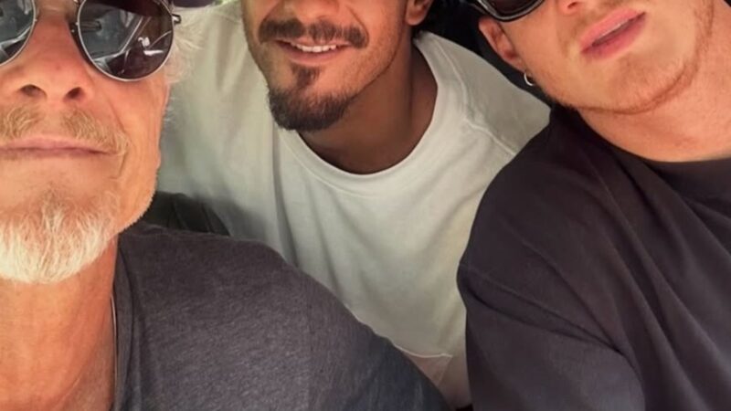 Marcello Novaes com os filhos, Diogo e Pedro - Foto: Reprodução / Instagram @marcellonovaresreal