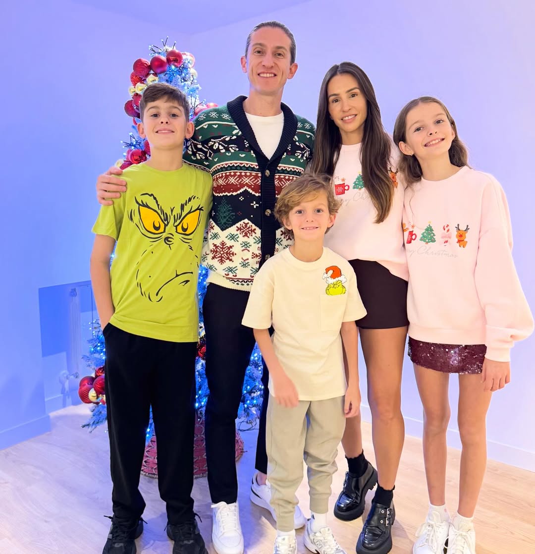 Filipe Luis e família - Foto: Reprodução/Instagram