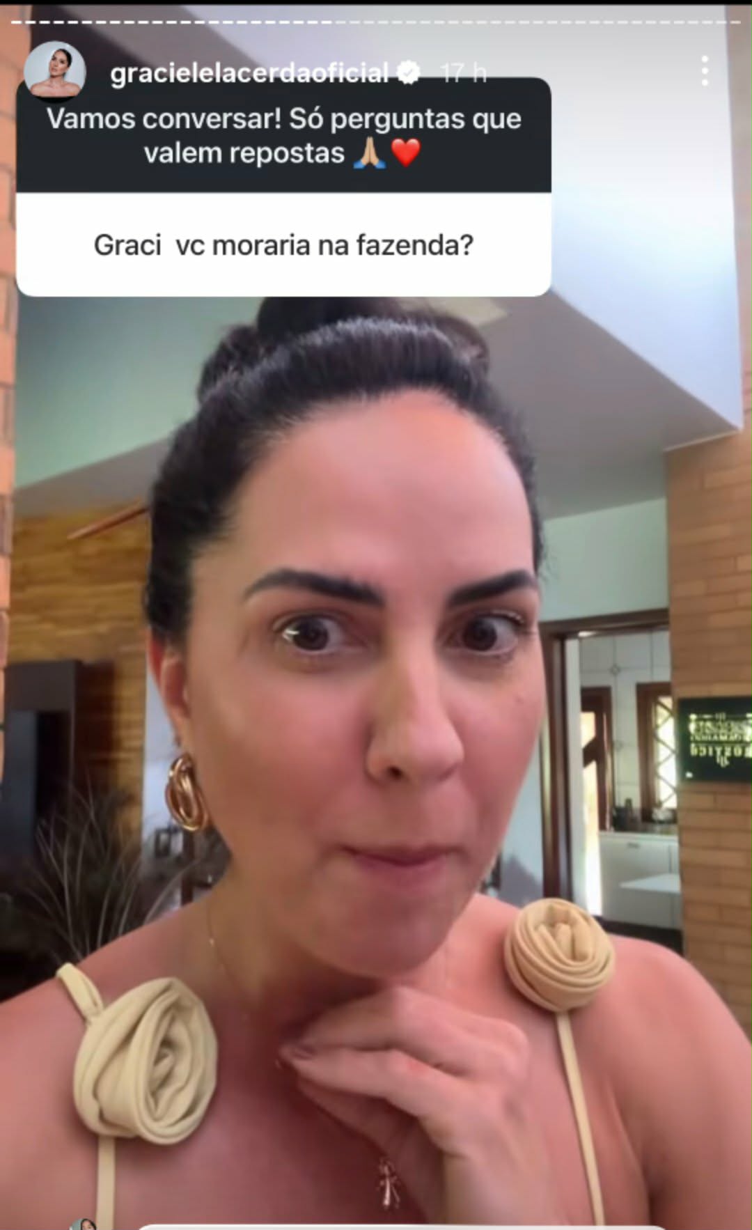 Graciele Lacerda fala sobre se mudar para a fazenda - Foto: @gracielelacerdaoficial