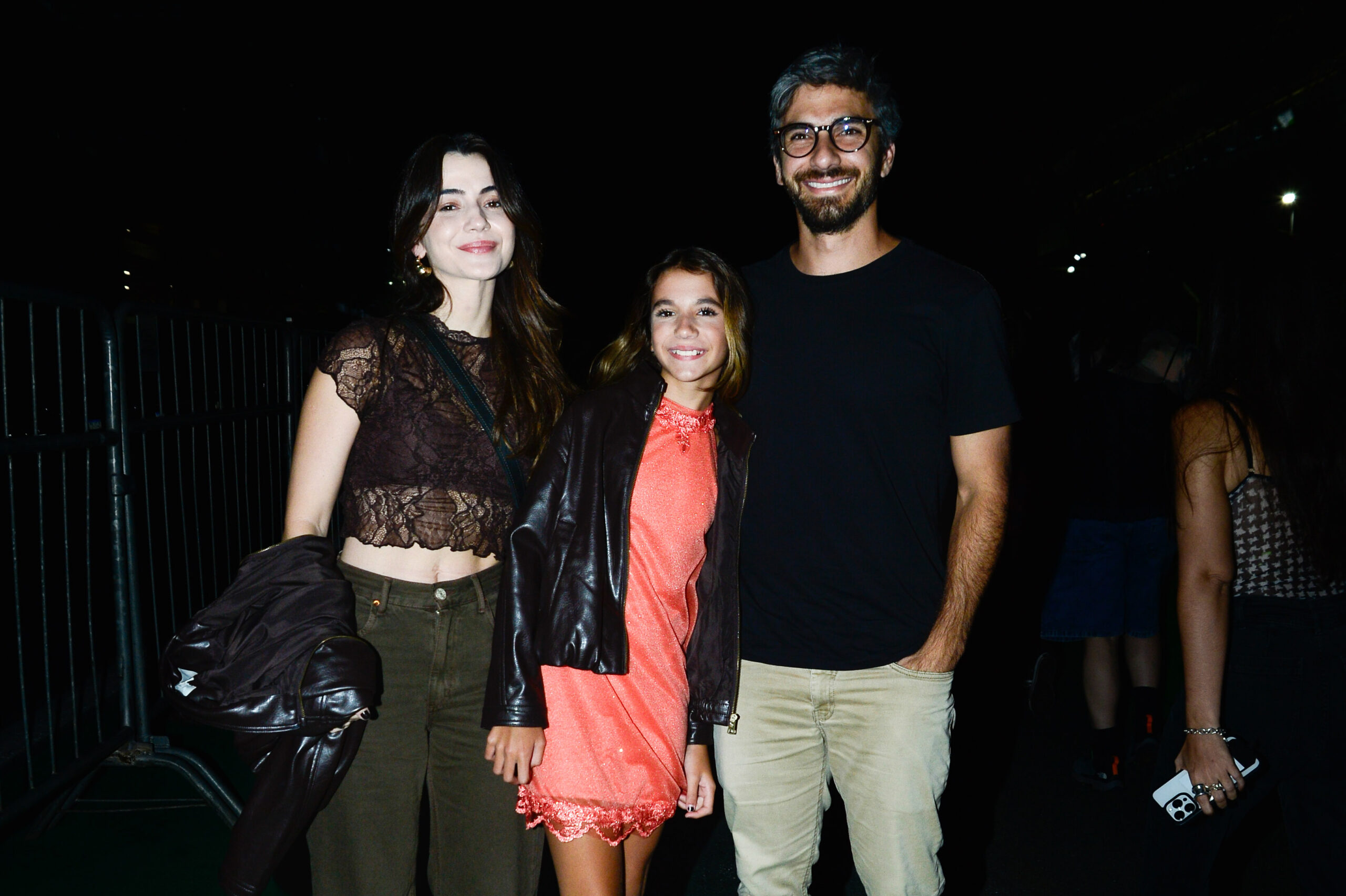 Maria Clara, Maria Flor e Hugo Moura - Foto: Eduardo Martins / Brazil News