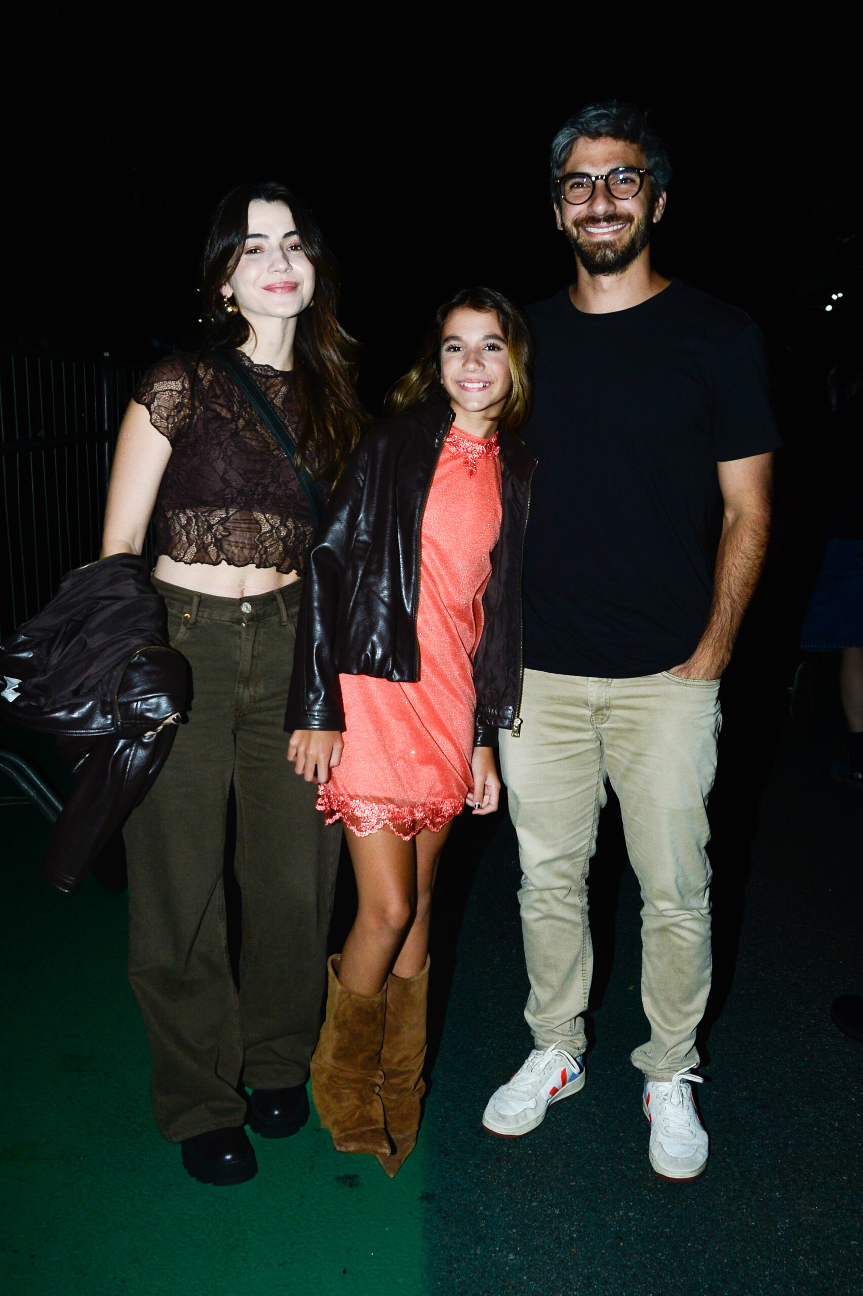 Maria Clara, Maria Flor e Hugo Moura - Foto: Eduardo Martins / Brazil News