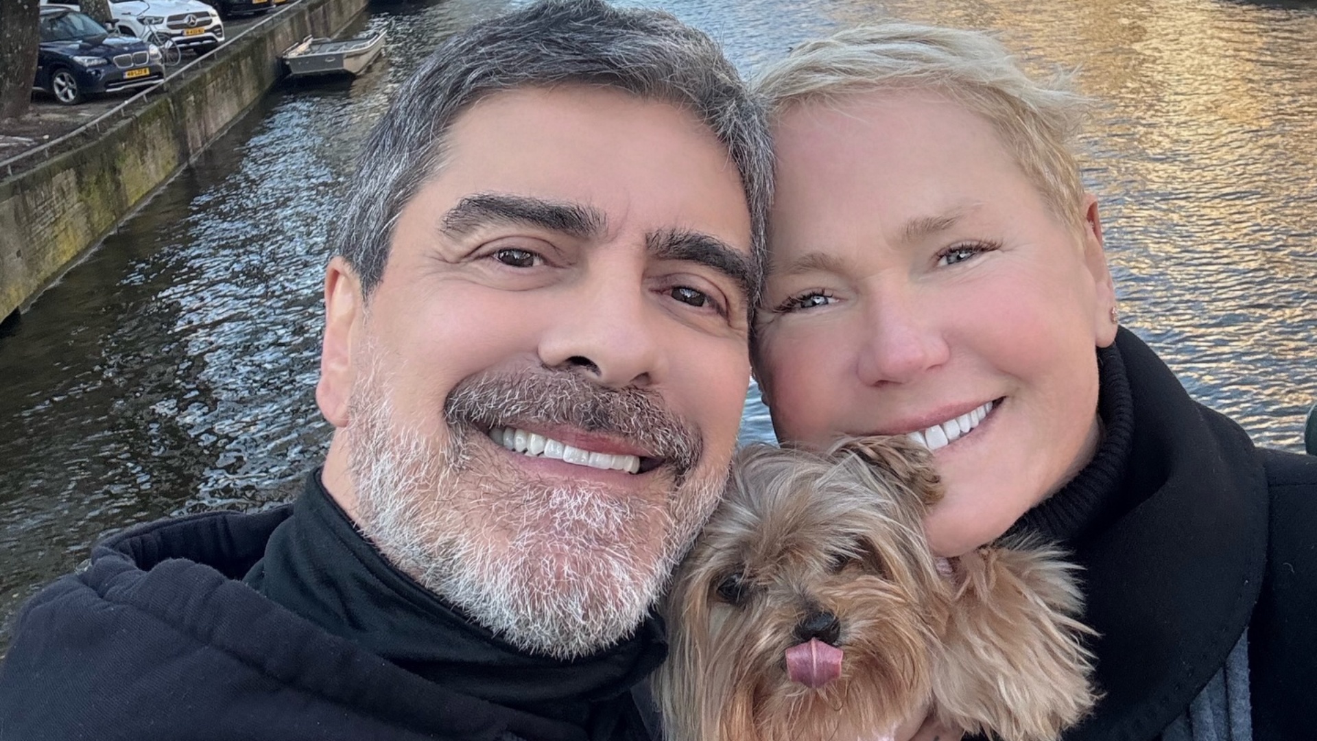 Junno Andrade e Xuxa Meneghel