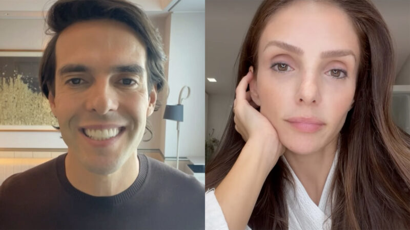 Kaká e Caroline Celico - Foto: Reprodução / Instagram