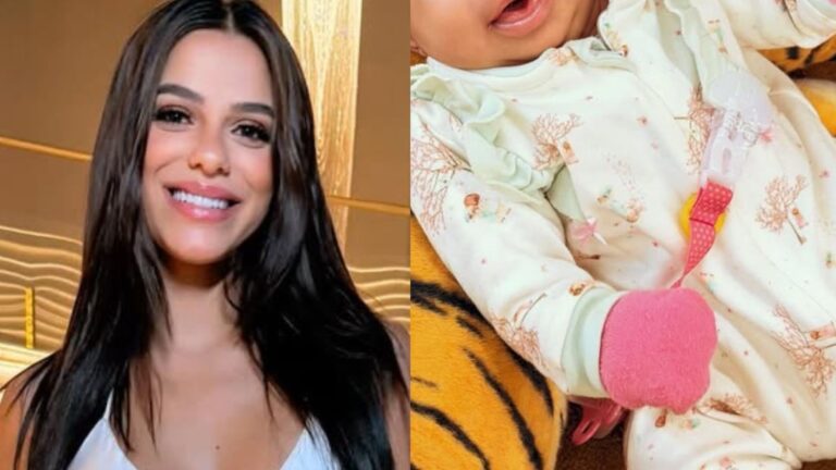 Filha de Key Alves explode o fofurômetro em fotos inéditas: ‘Uma boneca’