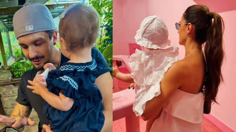 Esposa de Luan Santana revela regra na alimentação da filha de 1 ano: ‘Não come’