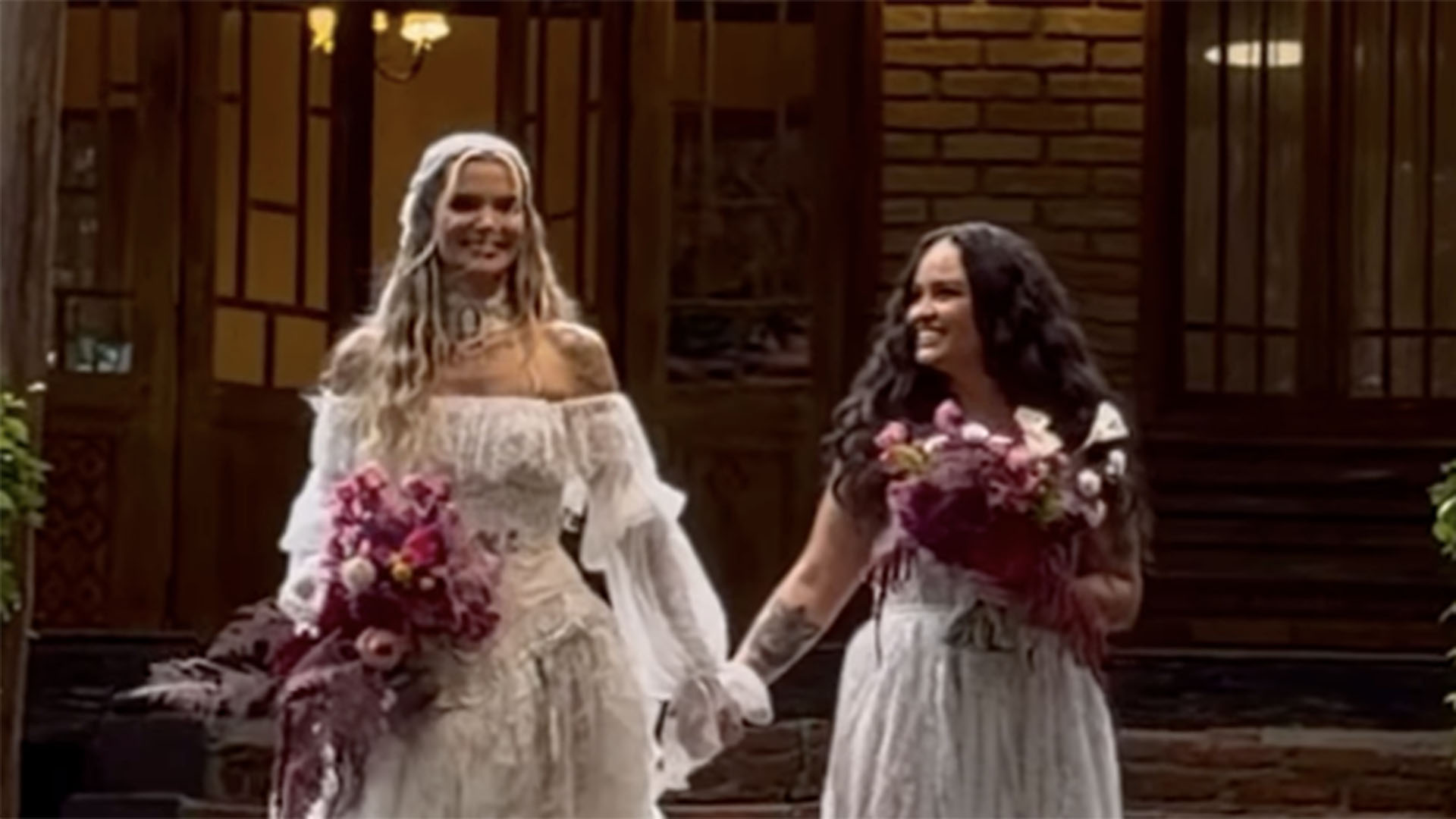 Marcela Mc Gowan e Luiza Martins se casam