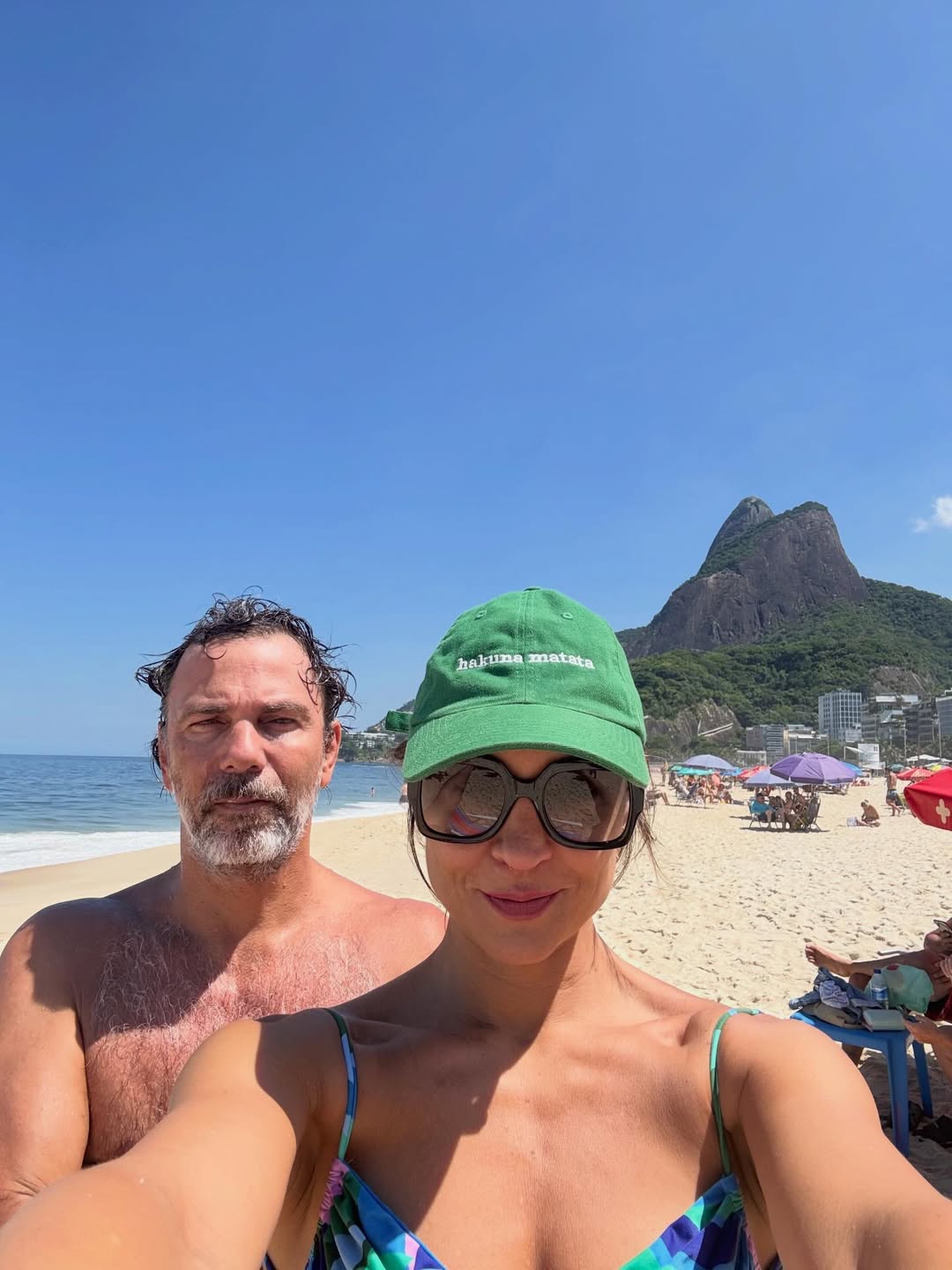 Marcelo Faria com a esposa, Thatiana Travassos - Foto: Reprodução / Instagram @celofaria 