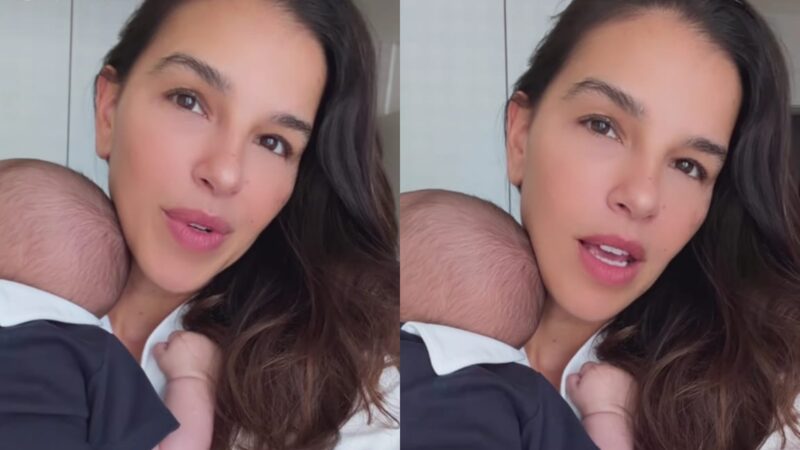 Mariana Rios detalha rotina do filho de três meses e abre o jogo sobre babá