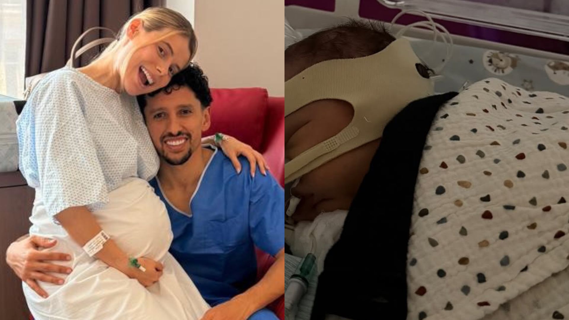 Marquinhos e Carol Cabrino são pais de Filippo - Foto: Reprodução / Instagram @carolcabrino