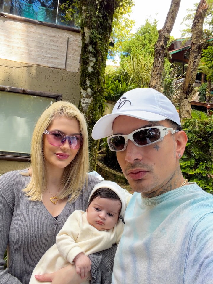 MC Guimê e Fernanda Stroschein são pais de Yarin - Foto: Reprodução / Instagram @mcguime 