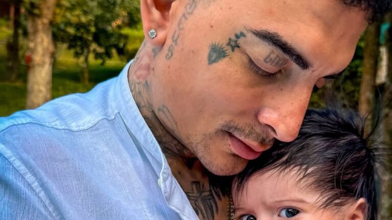 MC Guimê encanta ao mostrar a filha de 3 meses com ‘cara de brava’: ‘Marrentinha’