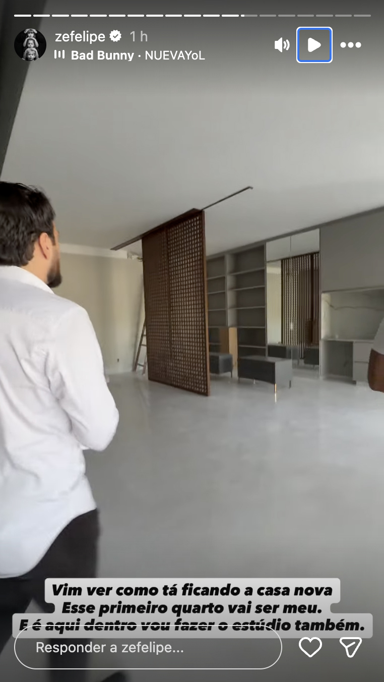 Nova mansão de Zé Felipe - Foto: Reprodução / Instagram