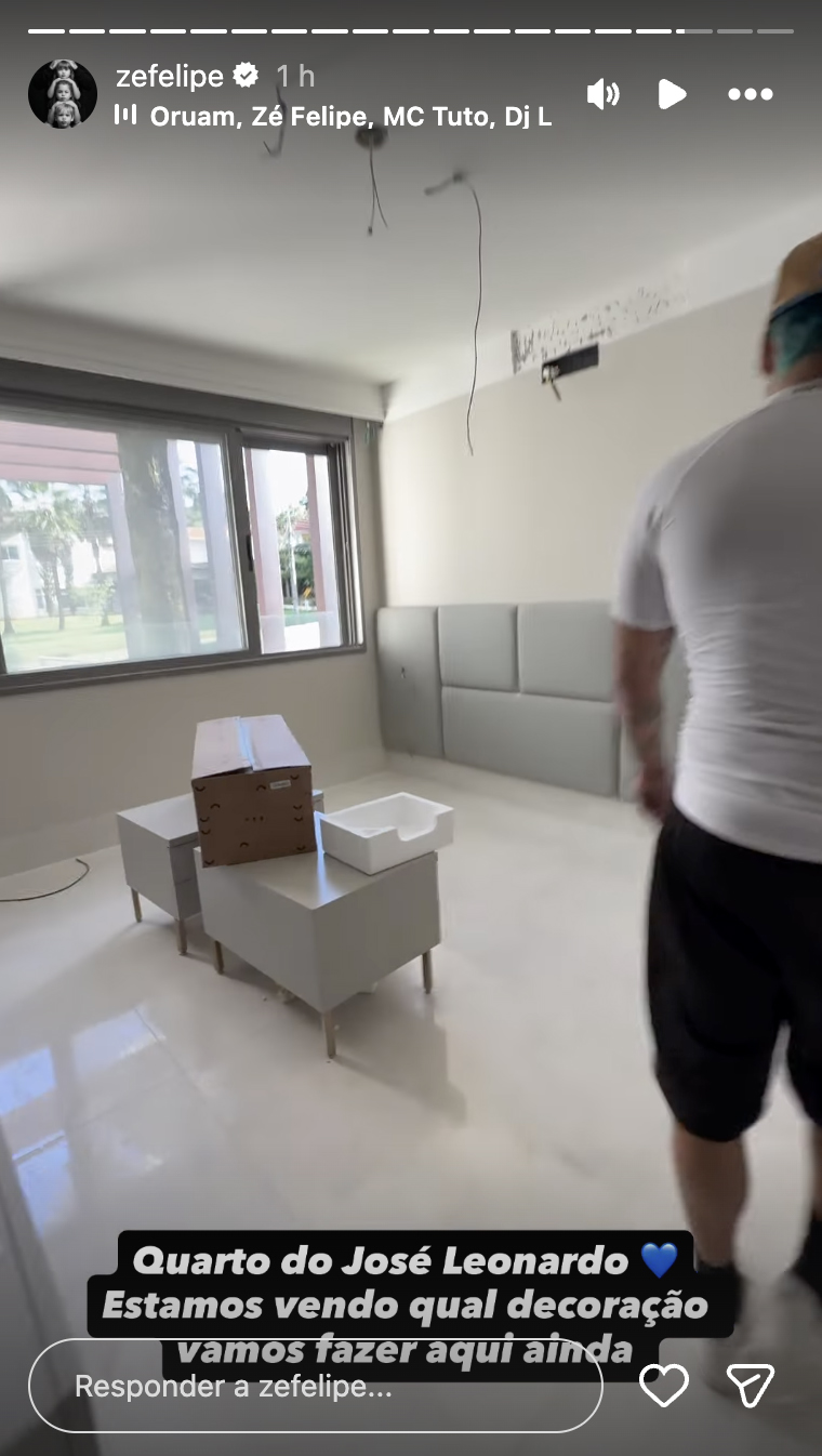 Nova mansão de Zé Felipe - Foto: Reprodução / Instagram