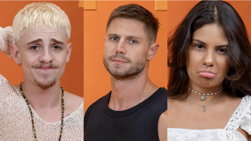 BBB 26: Juliano, Jonas e Gabriela disputam o novo paredão