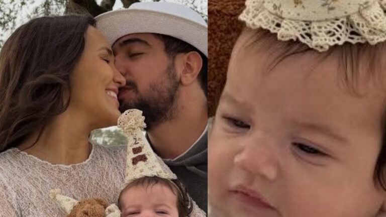 Rafa Kalimann e Nattan celebram 2 meses da filha com piquenique em Portugal