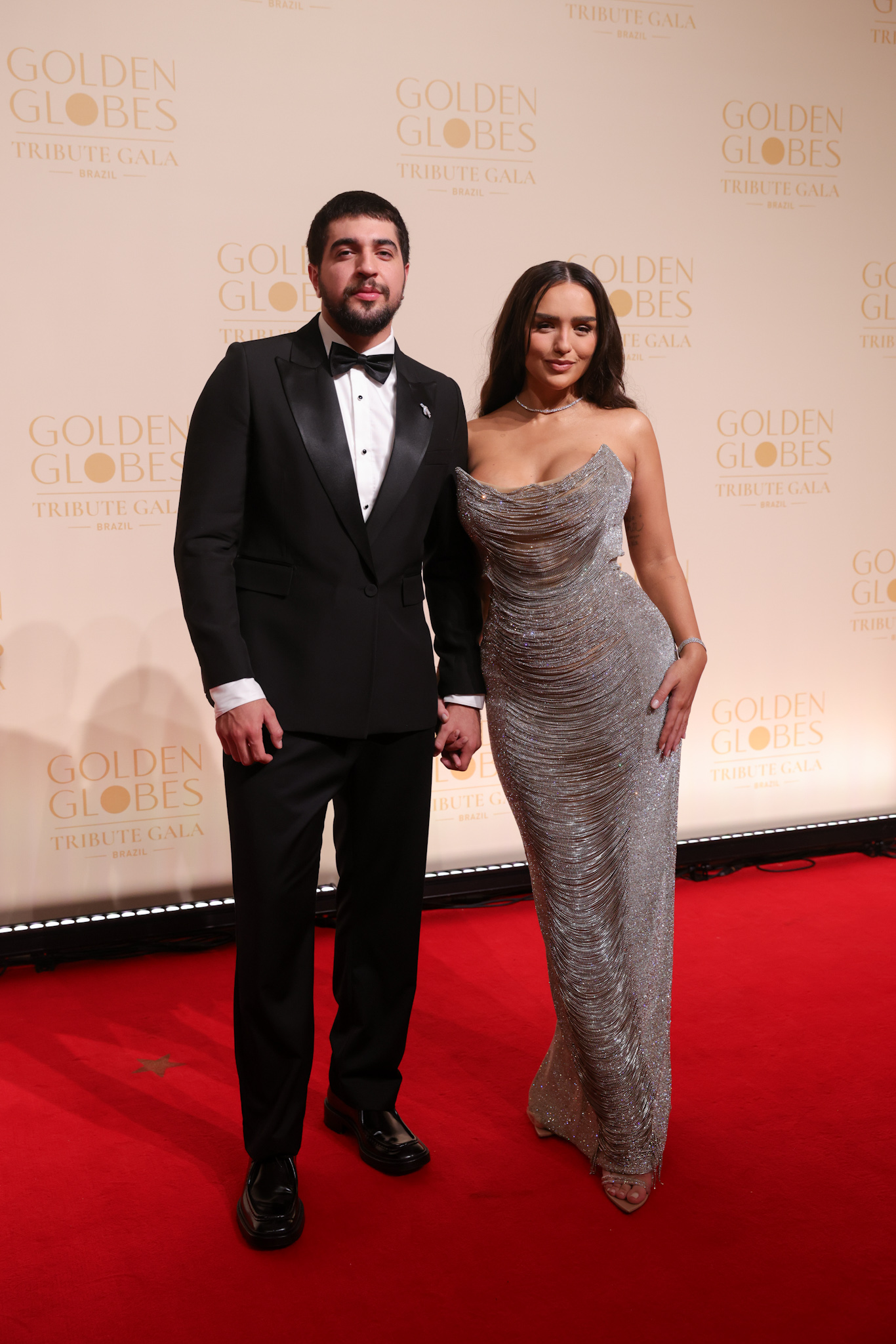 Rafa Kalimann e Nattan marcam presença no Golden Globes - Fotos: Lucas Ramos / Brazil News