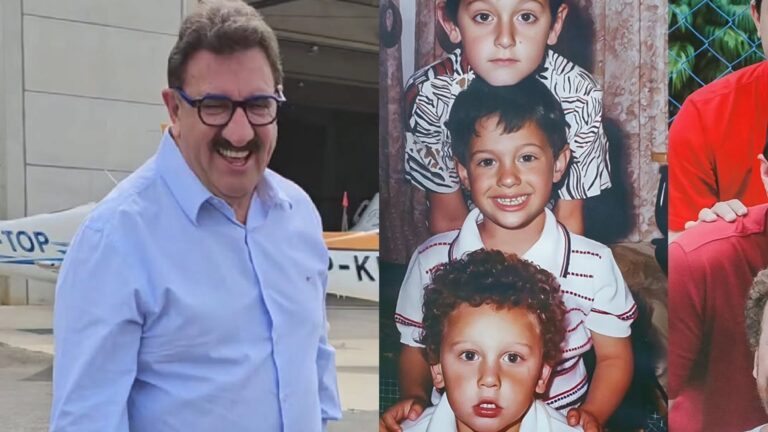 Ratinho faz antes e depois dos três filhos e semelhança com o pai surpreende: ‘Todos parecidos’