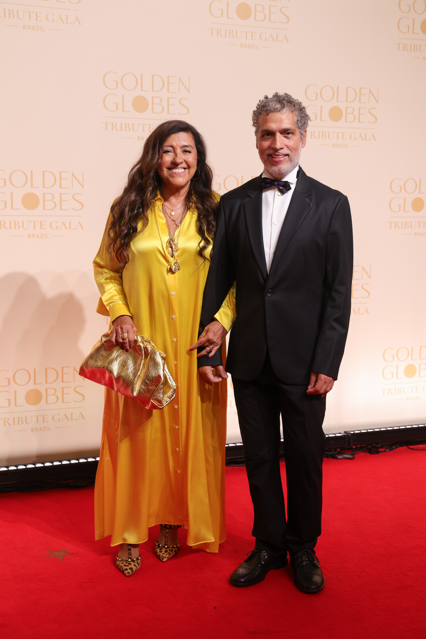 Regina Casé e o marido - Fotos: Lucas Ramos / Brazil News