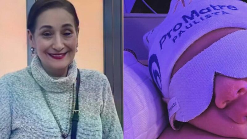 Segundo neto de Sonia Abrão tem o rostinho revelado pela mãe; veja