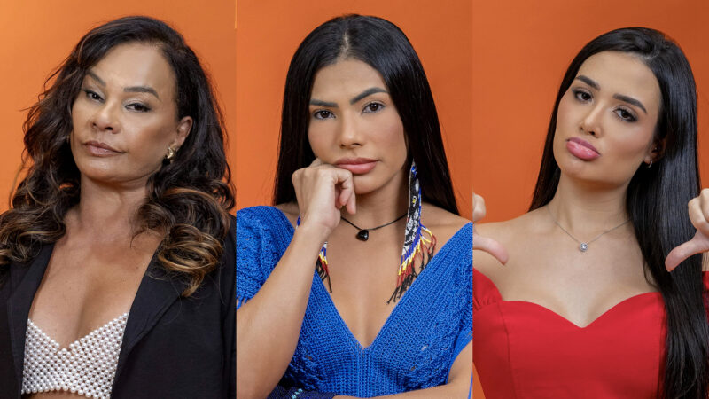 Solange, Marciele e Jordana - Foto: Globo
