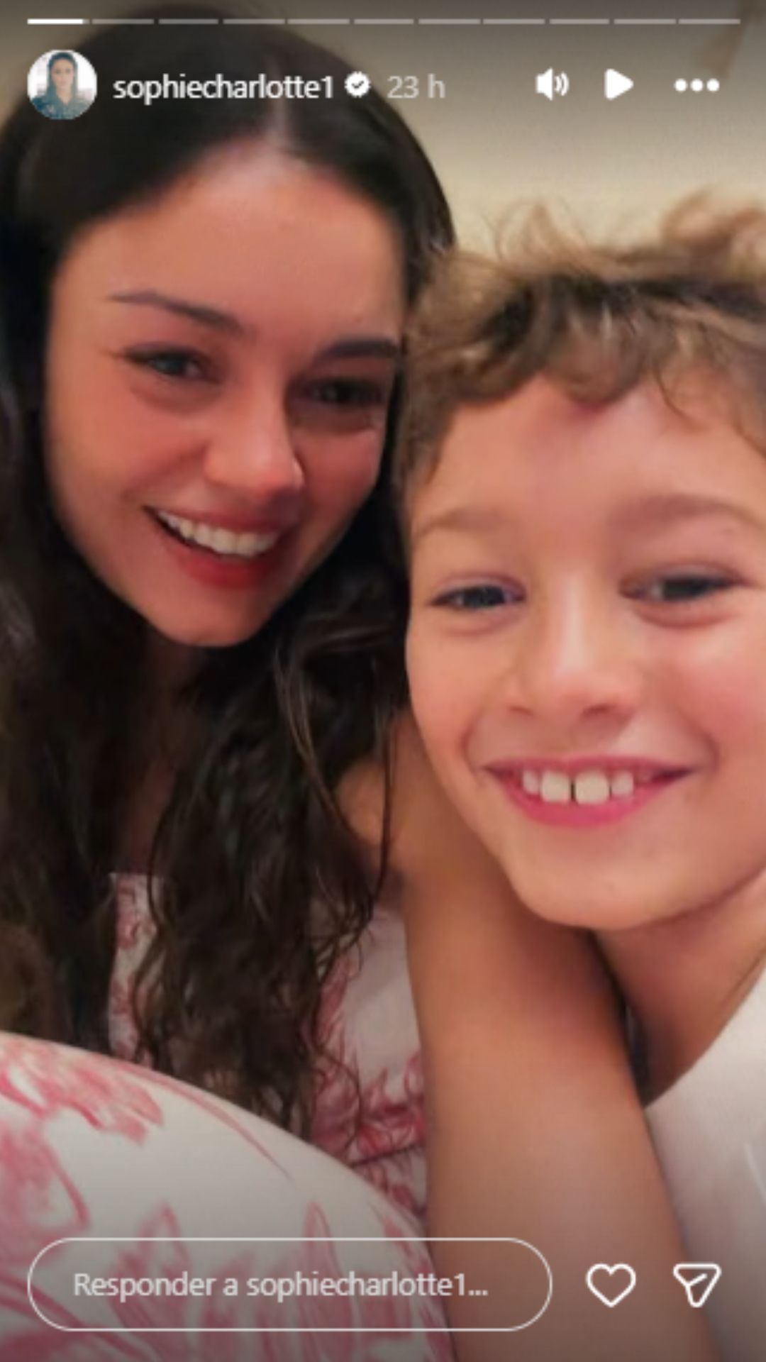 Sophie Charlotte e filho - Foto: Reprodução/Instagram