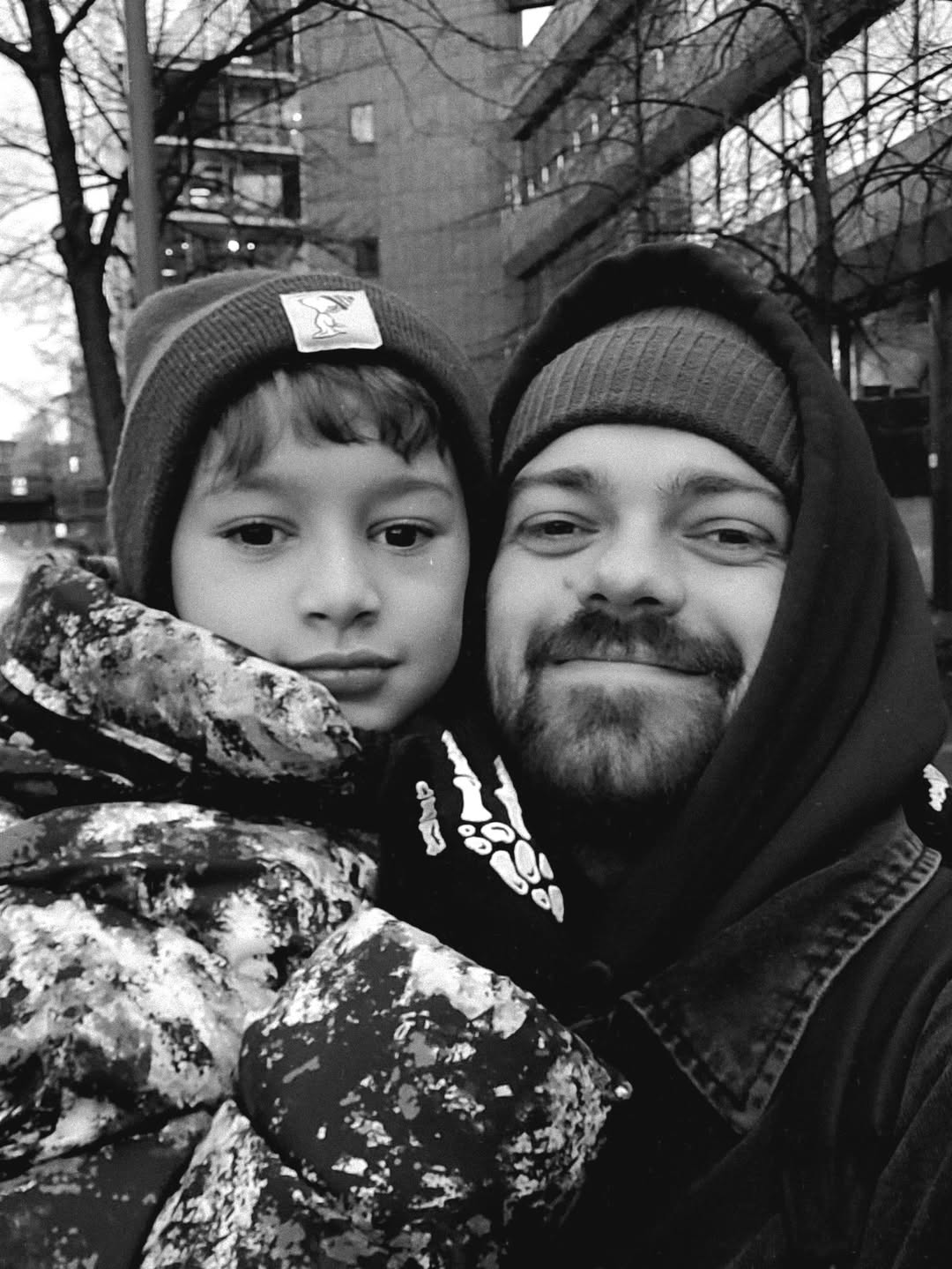 Otto, filho de Sophie Charlotte, com o tio, Angelo Wolf -Foto: Reprodução / Instagram @wolfangelo 