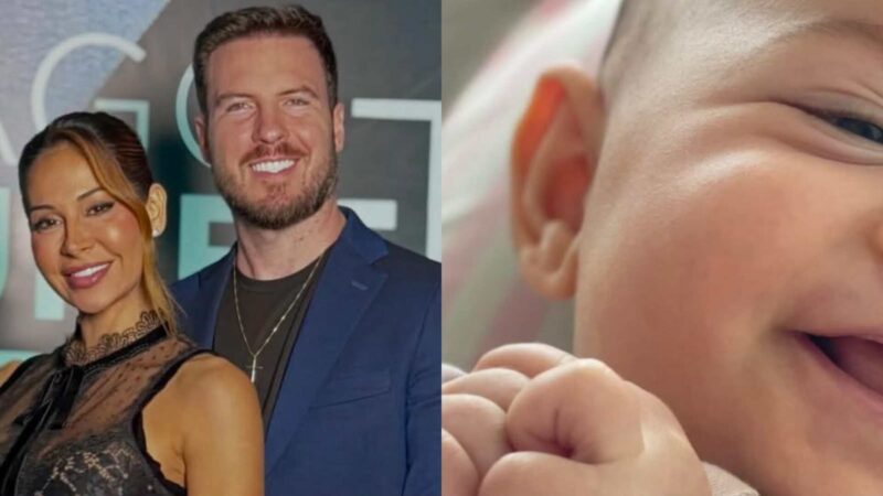 Thiago Nigro encanta ao mostrar sua filha e de Maíra Cardi sorrindo: ‘Minha banguelinha’