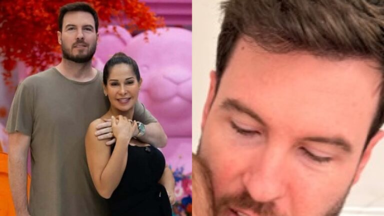 Aos 4 meses, filha de Thiago Nigro e Maíra Cardi rouba a cena em foto com o pai