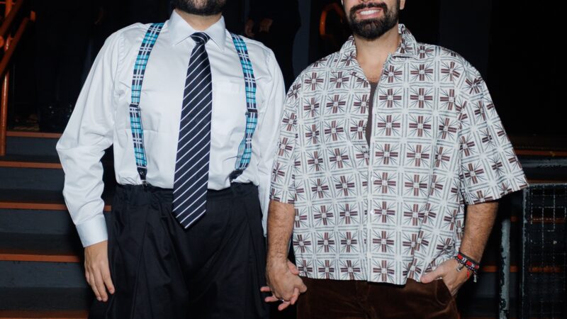 Thiago Abravanel e seu marido na festa de Thiaguinho em São Paulo (Foto Clayton Felizardo/Brazilnews)